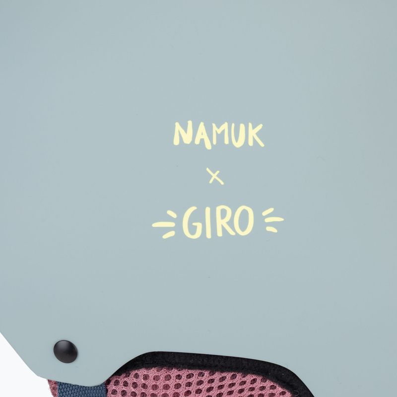 Gyerek sísisak Giro Crue matte light blue namuk 8