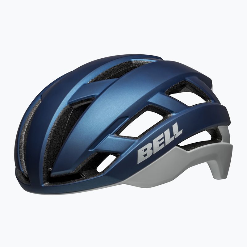 Kerékpáros sisak Bell Falcon XR Integrált Mips matt kék/szürke