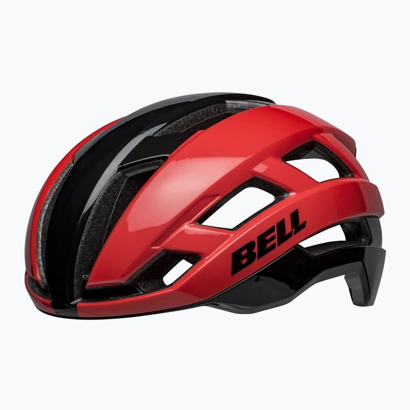 Kerékpáros sisak Bell Falcon XR Integrált Mips matt piros/fekete
