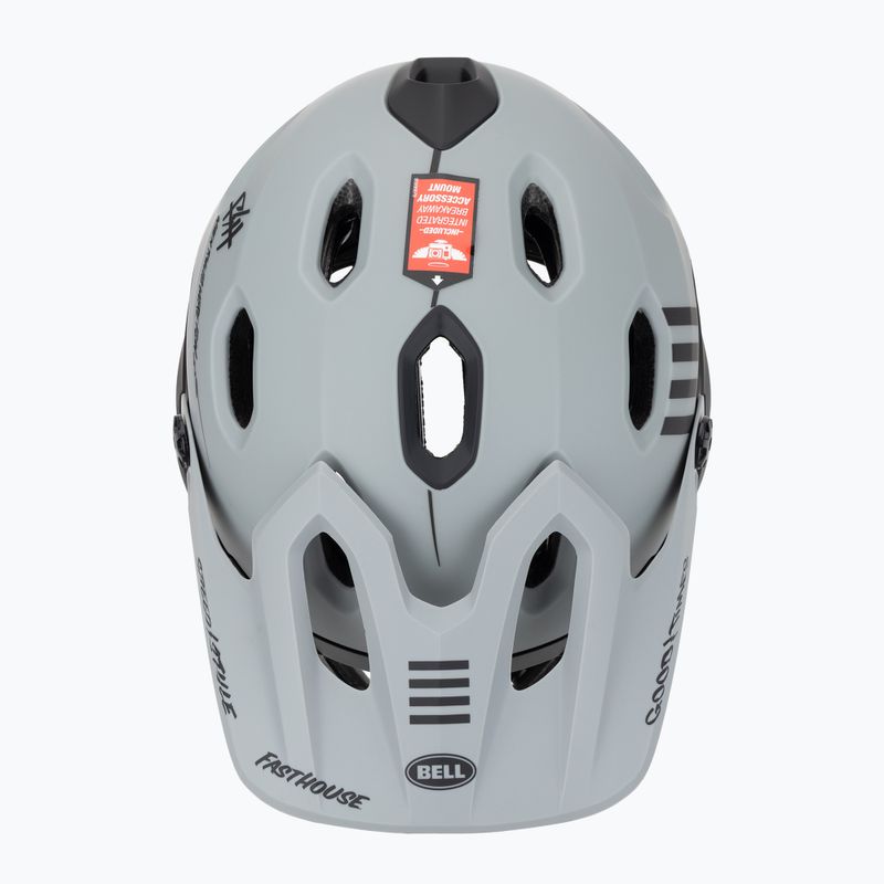 Bell FF Super DH MIPS Spherical matt szürke/fekete kerékpáros bukósisak 6