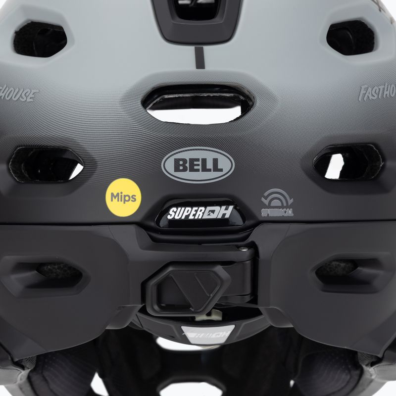 Bell FF Super DH MIPS Spherical matt szürke/fekete kerékpáros bukósisak 7