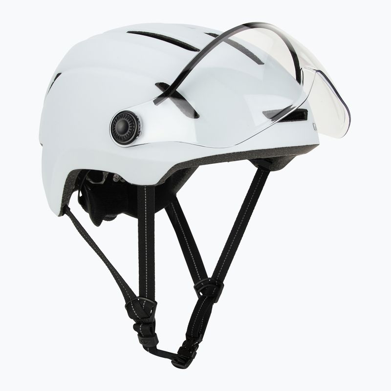 Kerékpáros sisak Giro Evoke Shield Integrated MIPS matte chalk 2
