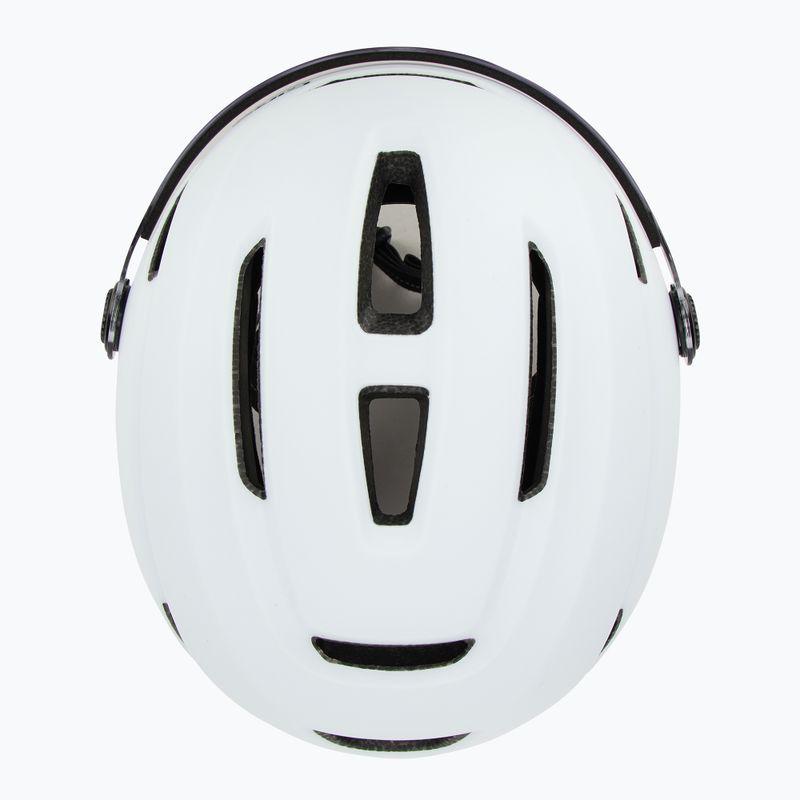 Kerékpáros sisak Giro Evoke Shield Integrated MIPS matte chalk 6