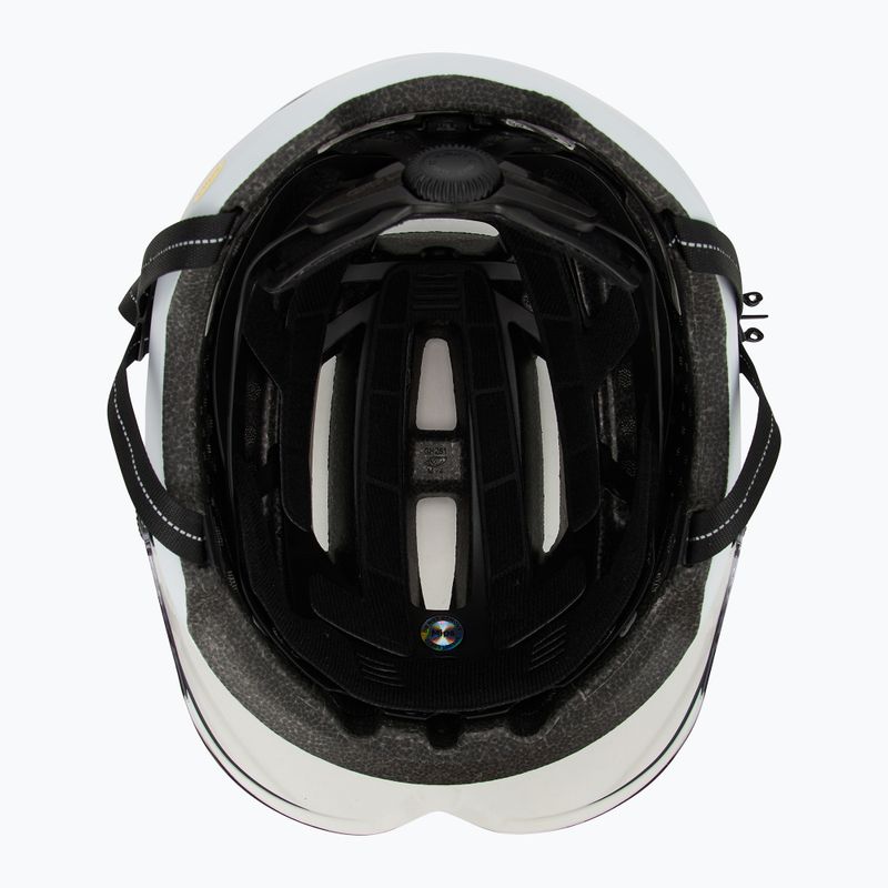 Kerékpáros sisak Giro Evoke Shield Integrated MIPS matte chalk 7