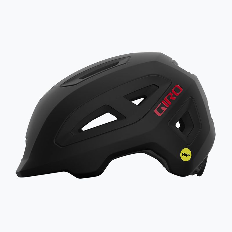 Gyerek kerékpáros sisak Giro Scamp II matte black/red 2