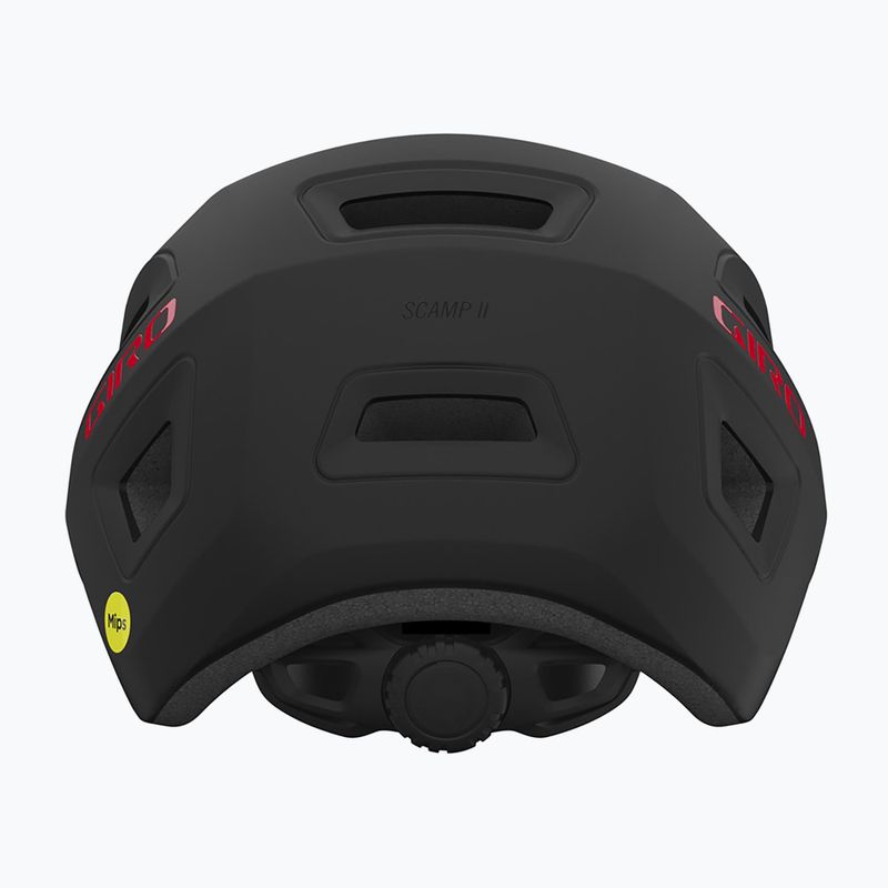 Gyerek kerékpáros sisak Giro Scamp II matte black/red 3