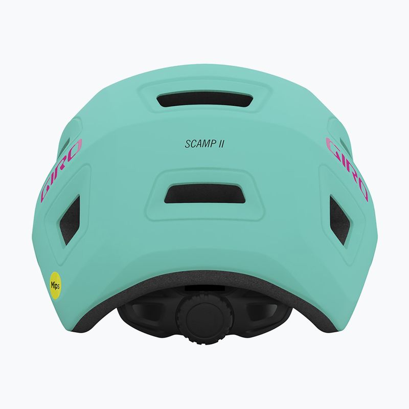 Gyerek kerékpáros sisak Giro Scamp II matte screaming teal/bright pink 3