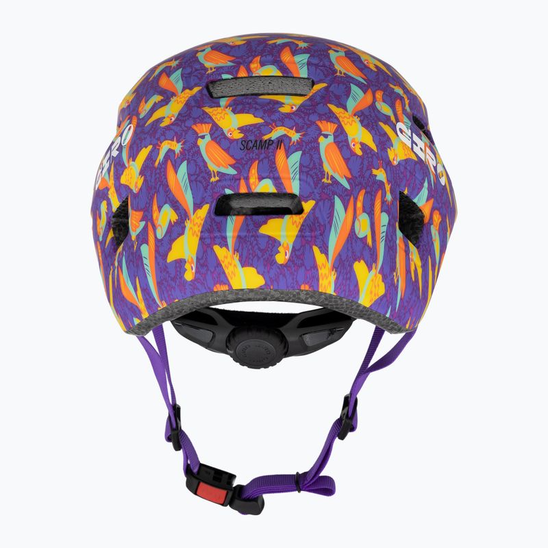 Gyerek kerékpáros sisak Giro Scamp II matte purple libre 3