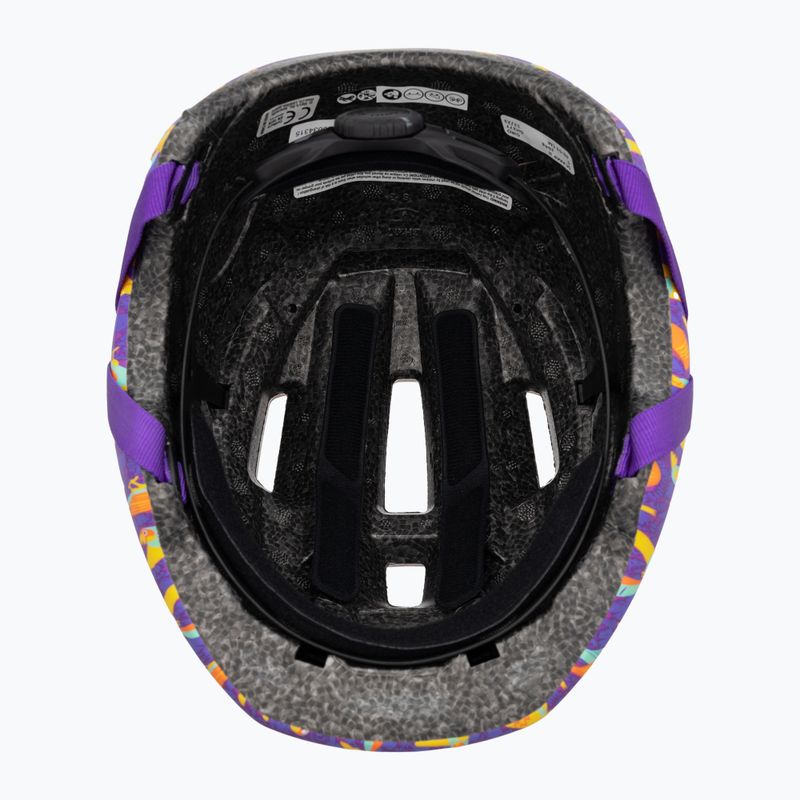 Gyerek kerékpáros sisak Giro Scamp II matte purple libre 5