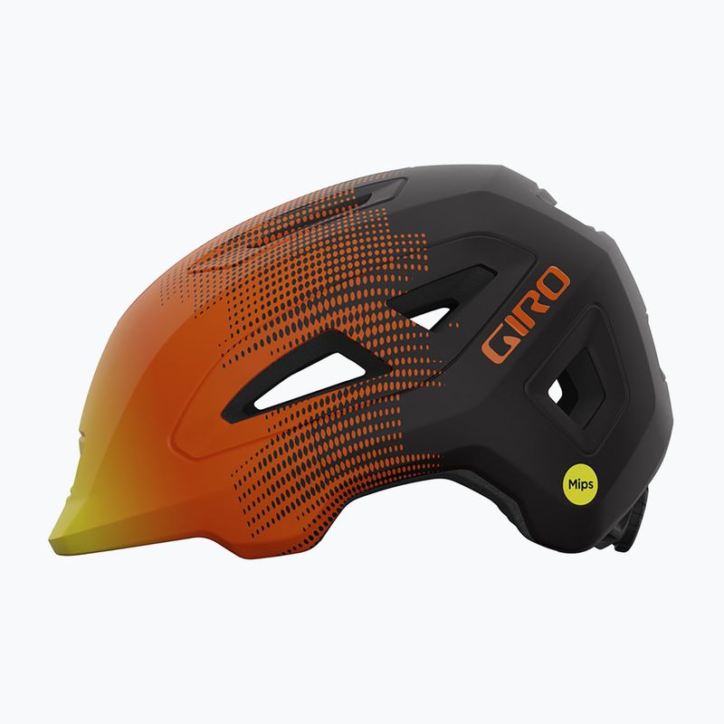 Gyerek kerékpáros sisak Giro Scamp II Integrated MIPS matte orange towers 2