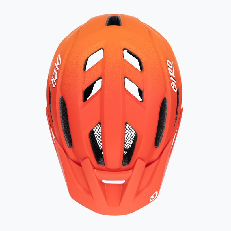 Giro Fixture II Integrated MIPS matt piros fade gyermek biciklis bukósisak 6