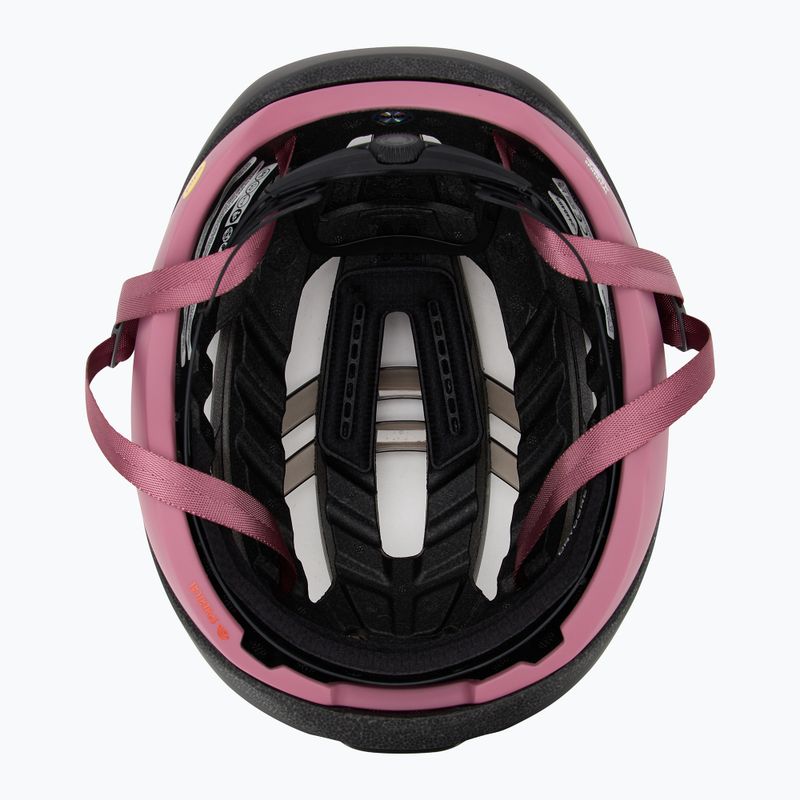 Giro Aries Spherical MIPS matt metál szén/poros rózsaszín kerékpáros bukósisak 6