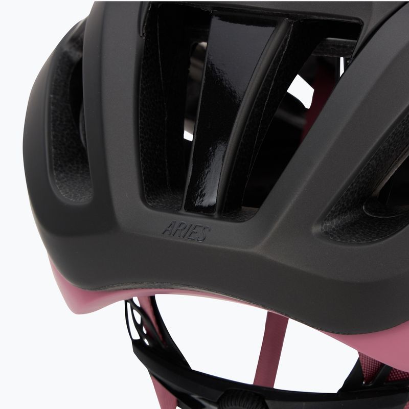 Giro Aries Spherical MIPS matt metál szén/poros rózsaszín kerékpáros bukósisak 7