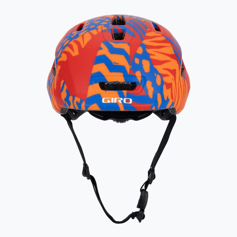 Gyermek biciklis sisak Giro Scamp II Jr matt piros animal 2