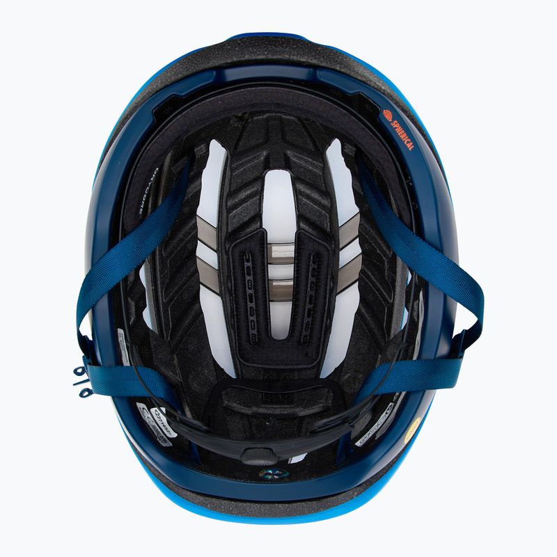 Kerékpáros sisak Giro Aries Spherical MIPS matte ano blue 6