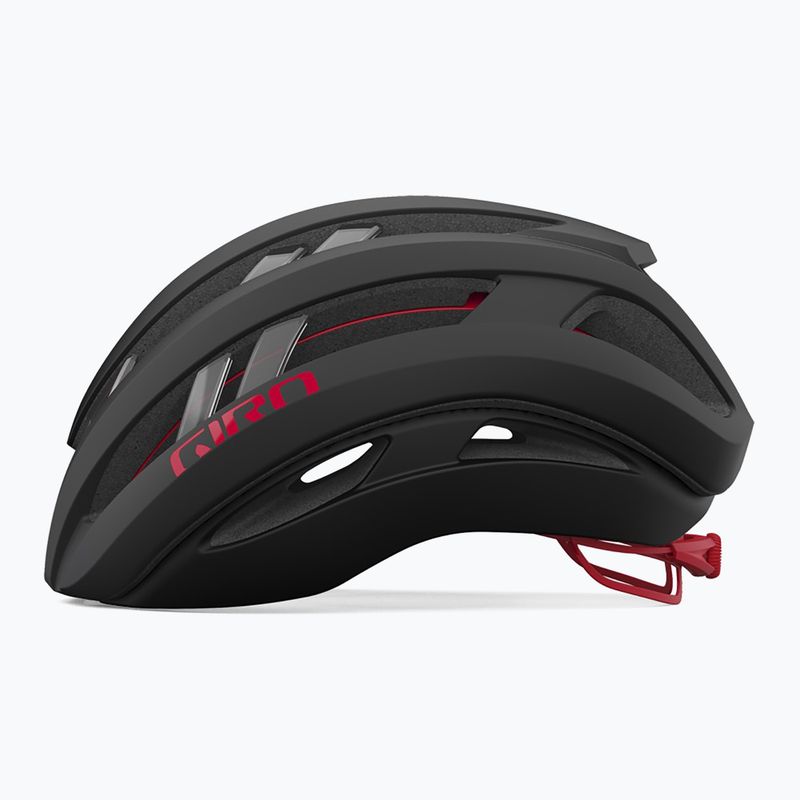 Kerékpáros sisak Giro Aries Spherical MIPS matte carbon red 2