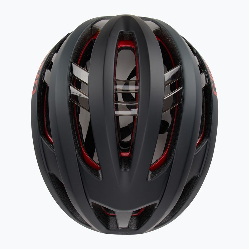 Kerékpáros sisak Giro Aries Spherical MIPS matte carbon red 5