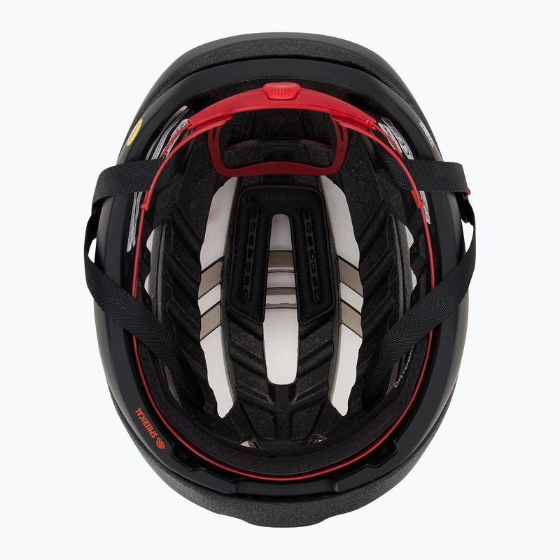 Kerékpáros sisak Giro Aries Spherical MIPS matte carbon red 6