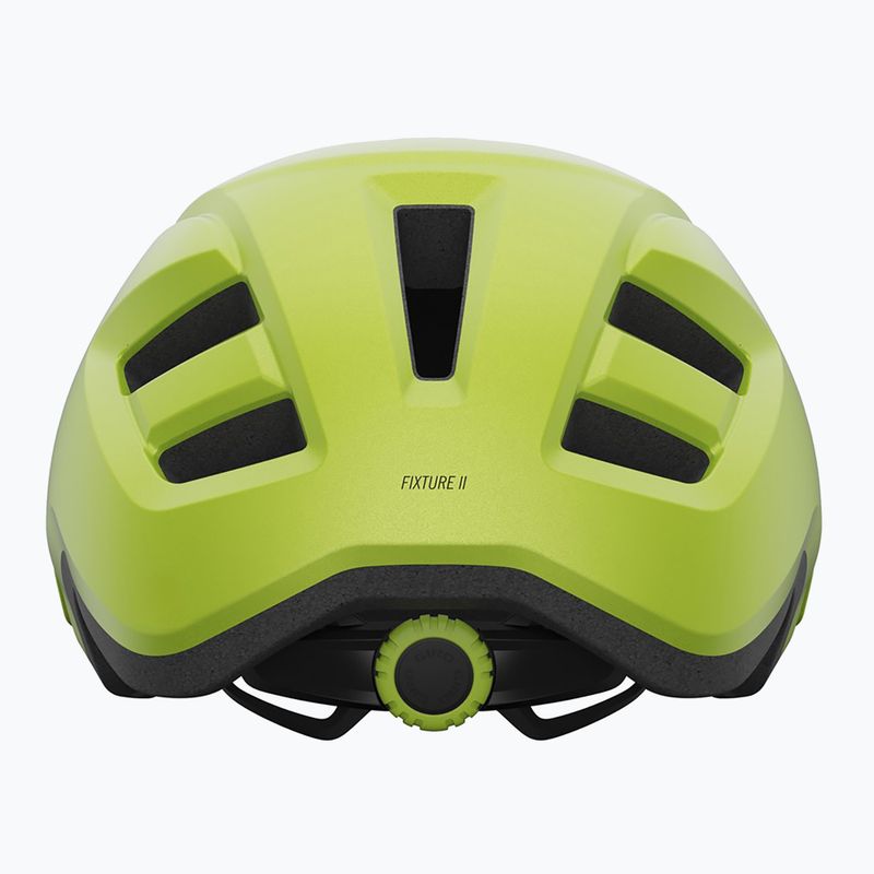 Kerékpáros sisak Giro Fixture II Integrated MIPS matte ano lime 3