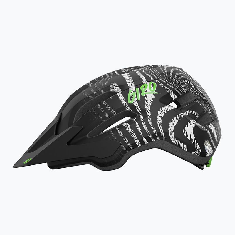 Gyerek kerékpáros sisak Giro Fixture II matte black ripple fade 2