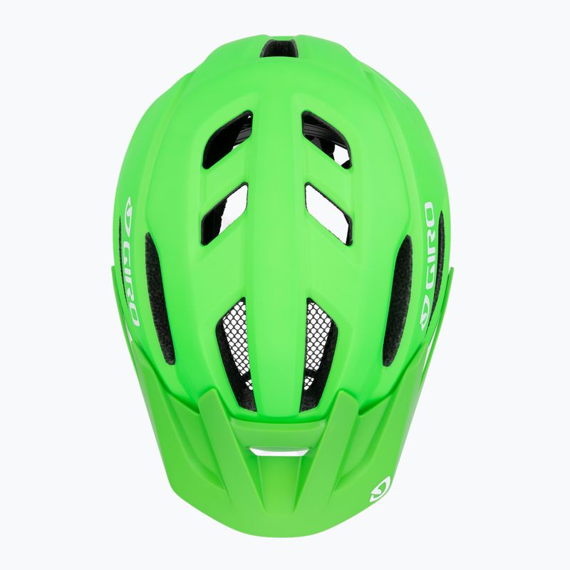 Gyerek kerékpáros sisak Giro Fixture II matte bright green 6