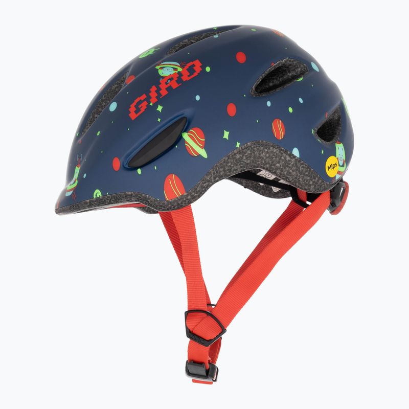 Giro Scamp Integrated MIPS matt midnight space gyermek kerékpáros sisak 5