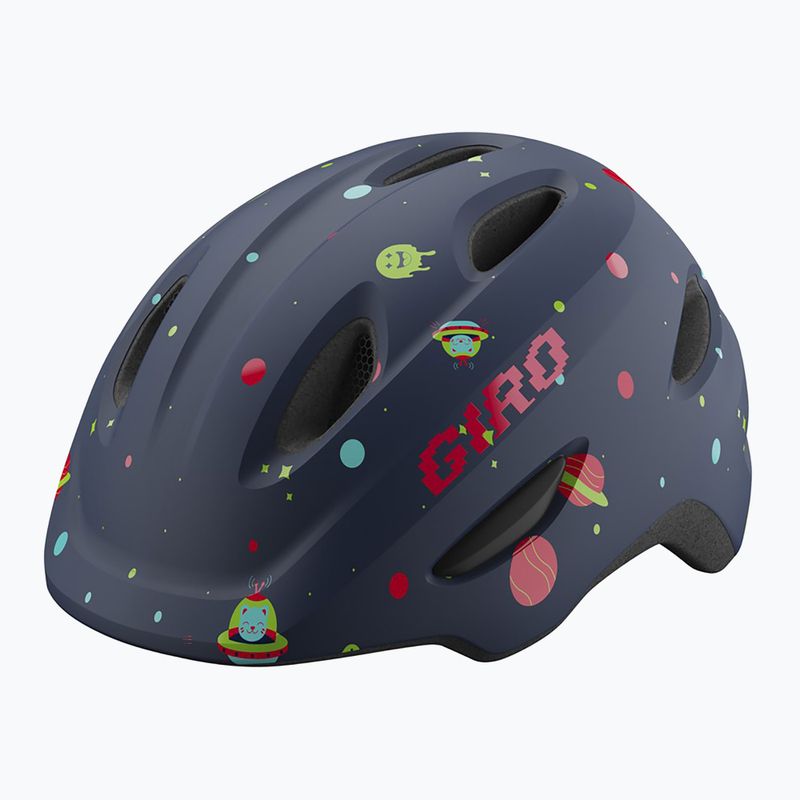 Giro Scamp Integrated MIPS matt midnight space gyermek kerékpáros sisak 7