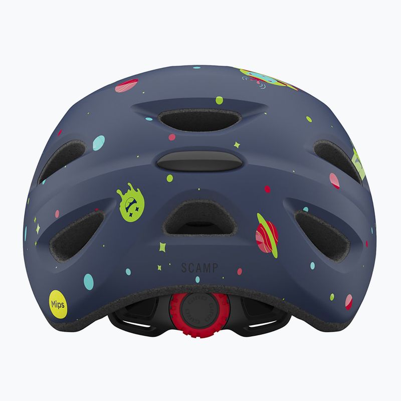 Giro Scamp Integrated MIPS matt midnight space gyermek kerékpáros sisak 9