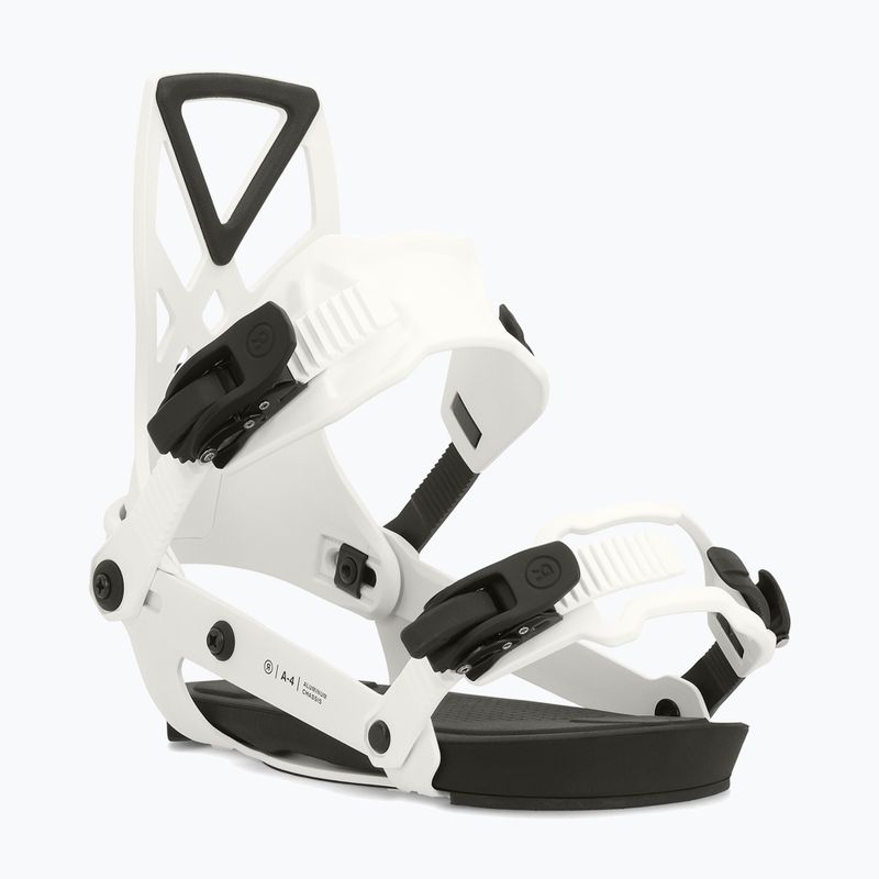 Férfi snowboard kötés RIDE A-4 fehér