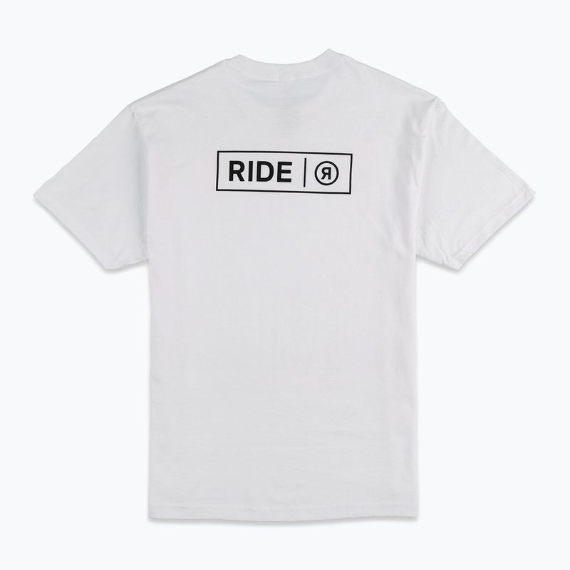 Férfi póló RIDE Logo Tee white 2