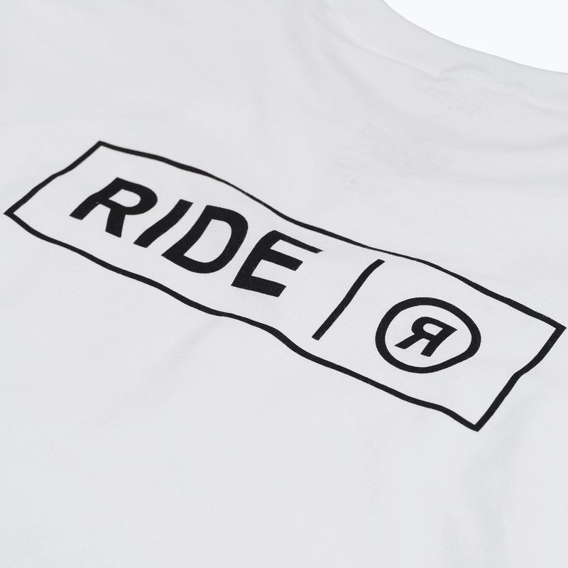 Férfi póló RIDE Logo Tee white 3