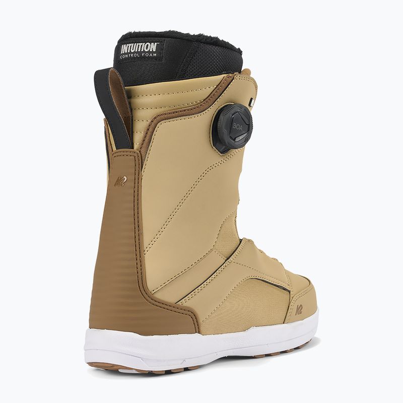 Női snowboard csizma K2 Kinsley black tan 3