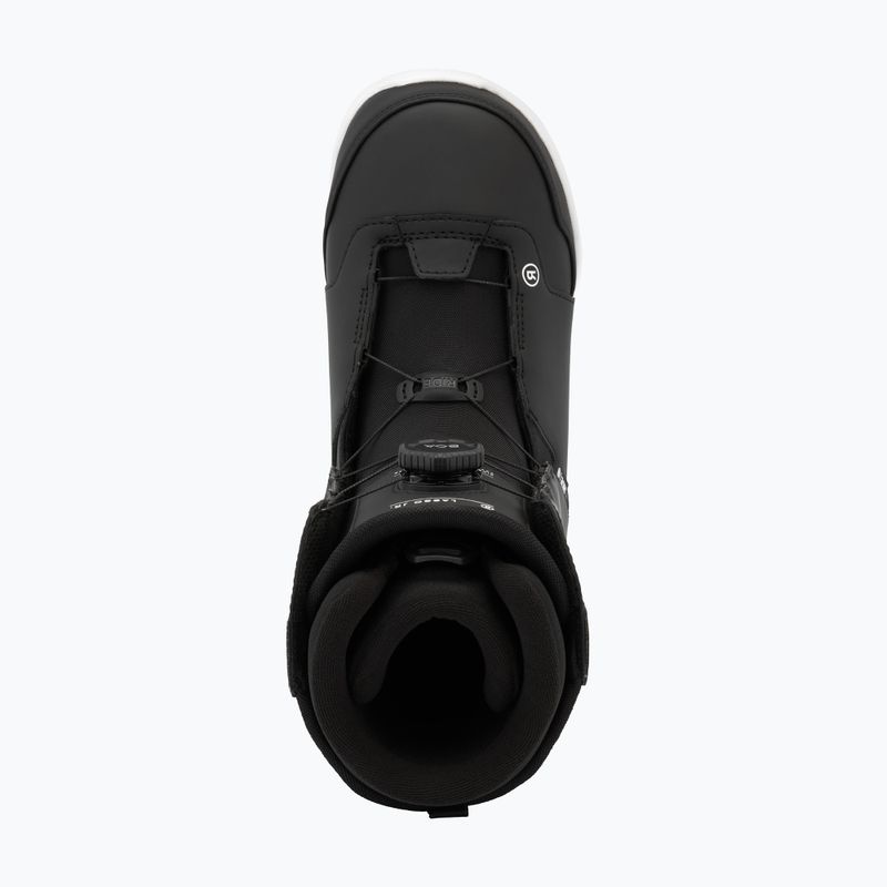 Gyermek snowboard cipők RIDE Lasso Jr black 5