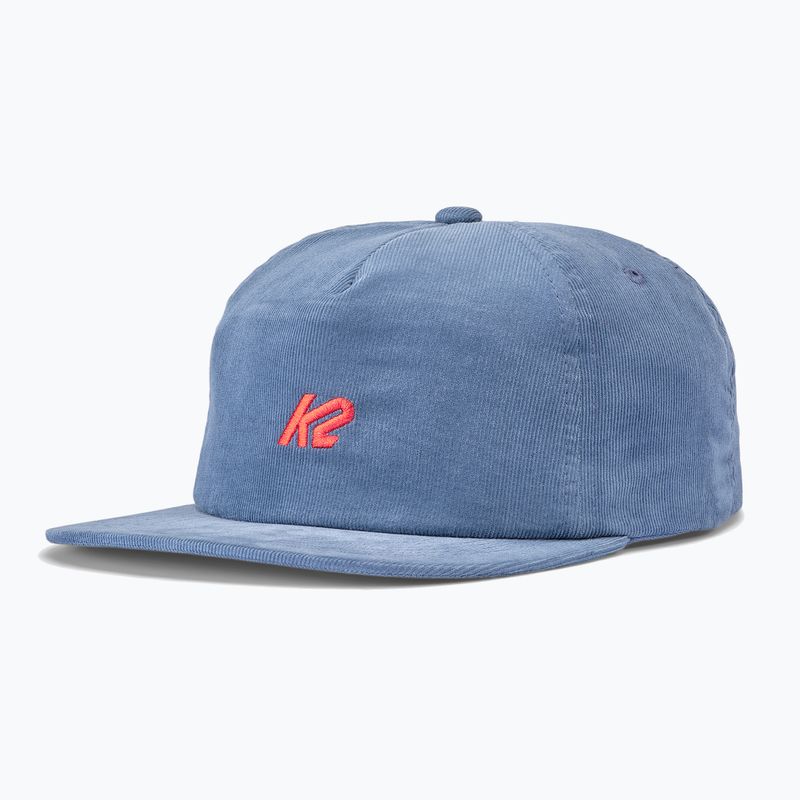 K2 Corduroy Snapback kalap navy