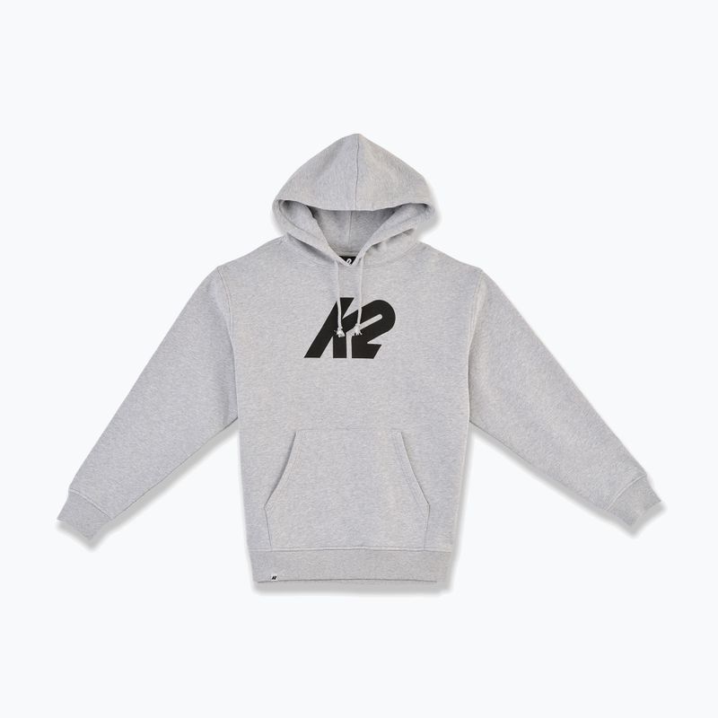 Férfi pulóver K2 Loud And Proud Hoodie heather grey