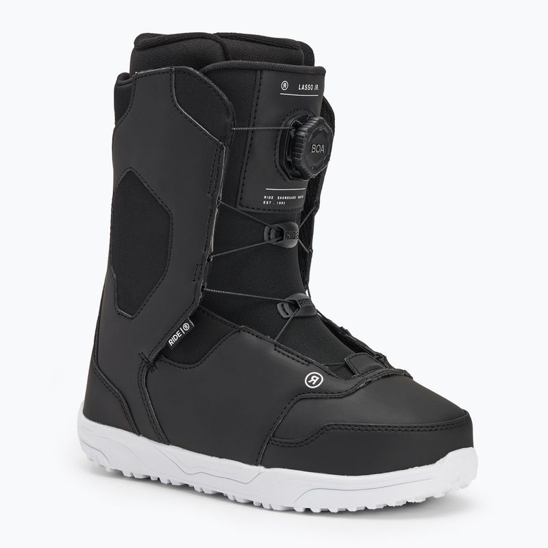 Gyerek snowboard cipő RIDE Lasso black