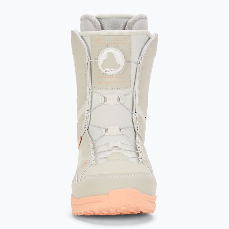 Női snowboard cipő RIDE Sage tan 3