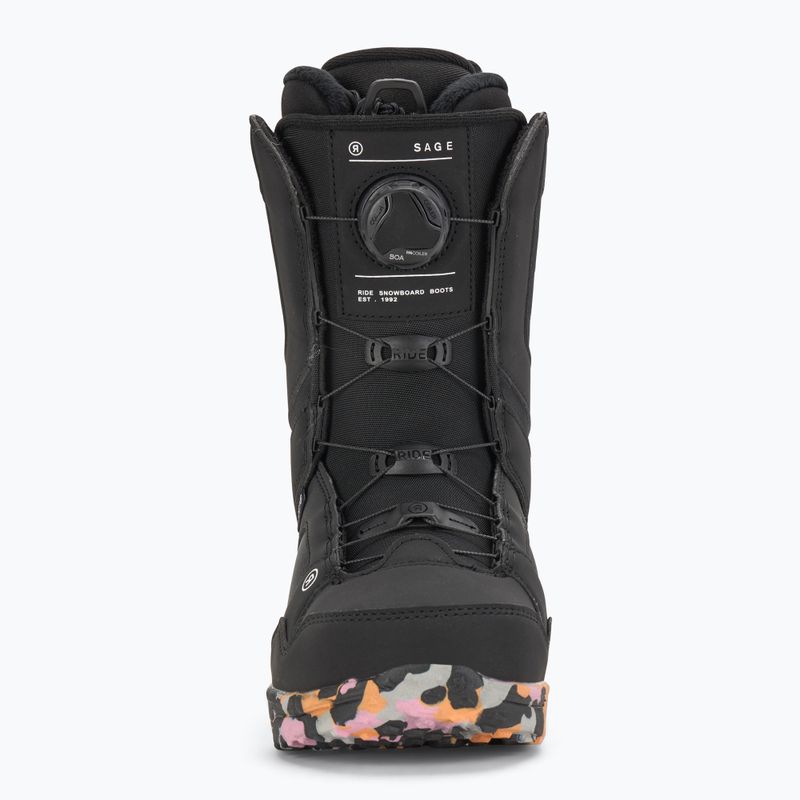 Női snowboard cipő RIDE Sage black 3