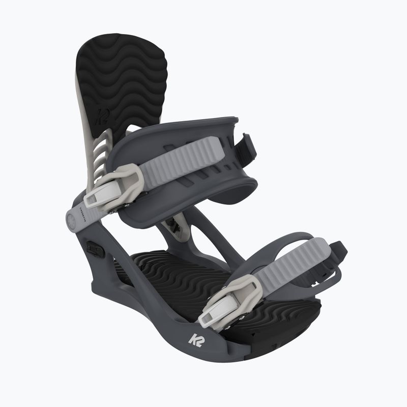 Wiązania snowboardowe női K2 Cassette grey