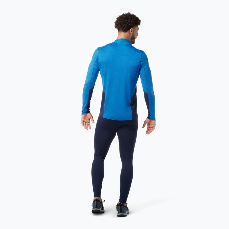 Férfi Smartwool Merino Sport LS 1/4 Zip thermo póló kék 11538 6