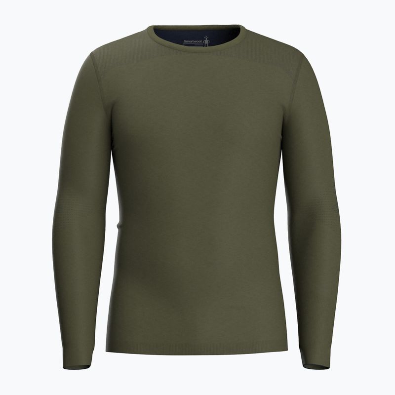 Férfi termoaktív pulóver Smartwool Intraknit Merino 200 Crew winter moss