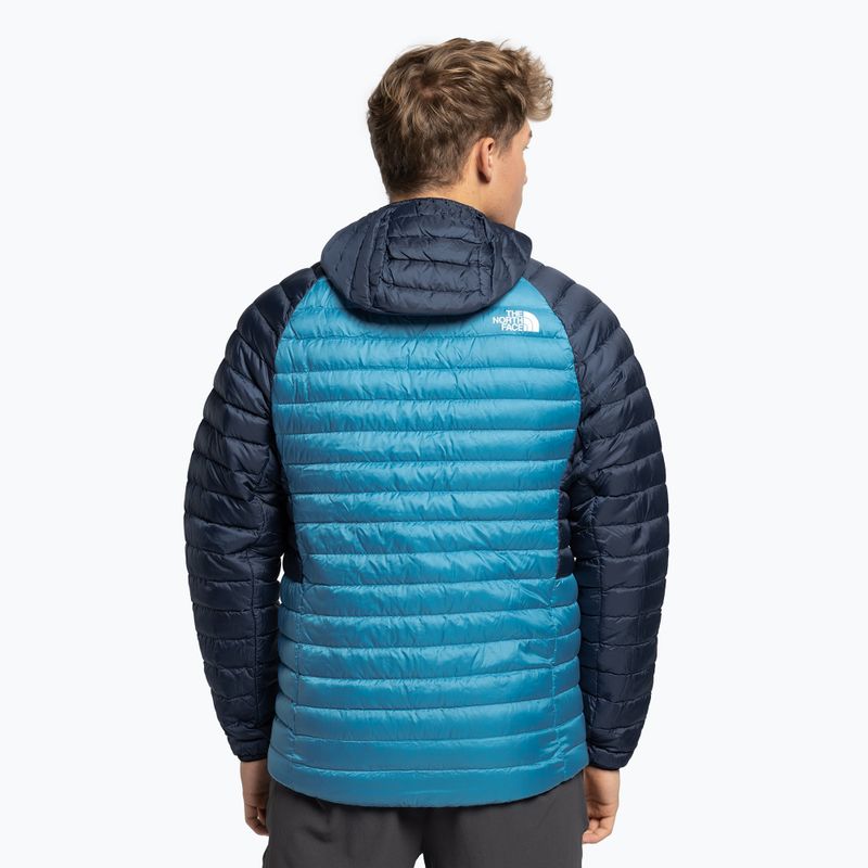 Férfi pehelypaplan The North Face Bettaforca LT Down Hoodie kék NF0A7Z8F7P11 4