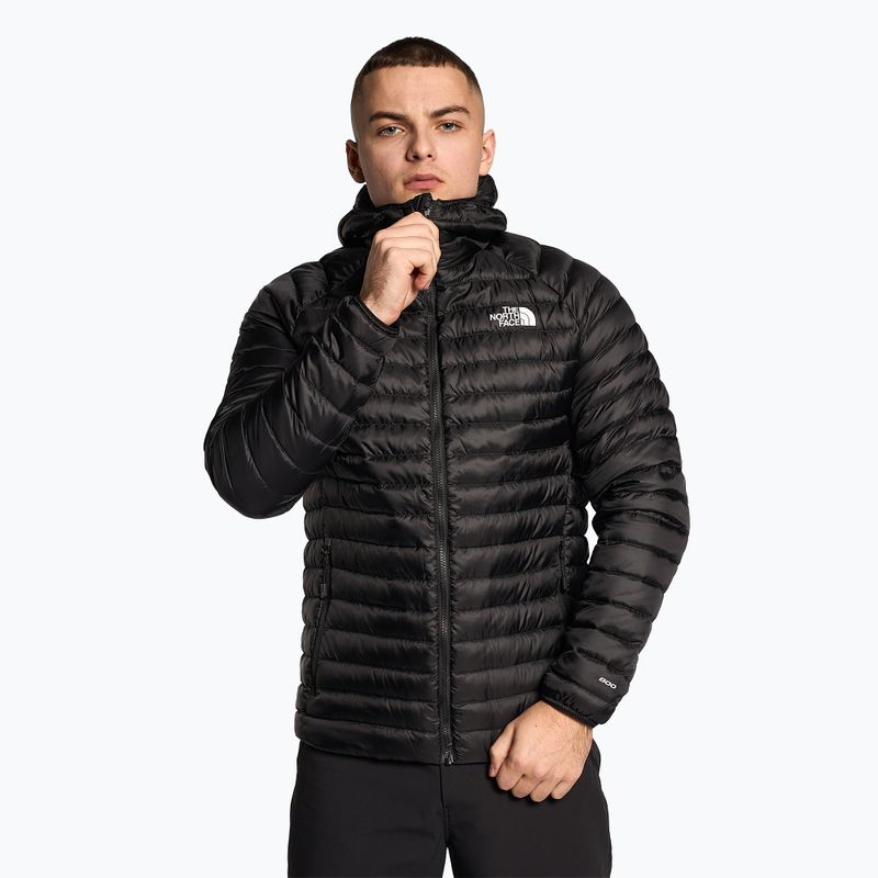 Férfi pehelypaplan The North Face Bettaforca Lt Down Hoodie fekete/fekete