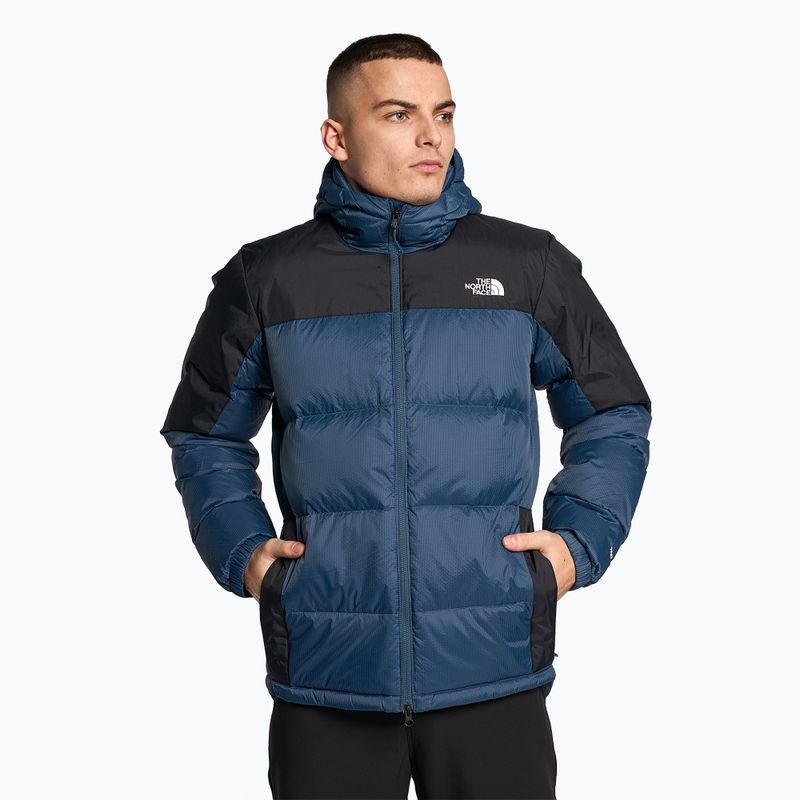 Férfi pehelykabát The North Face Diablo Down Hoodie árnyékos kék/fekete