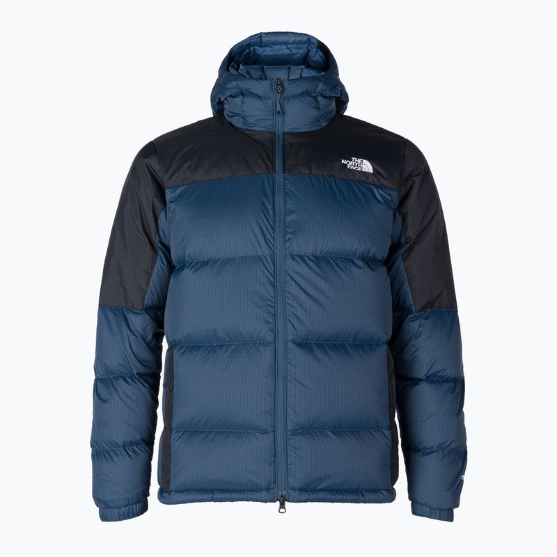 Férfi pehelykabát The North Face Diablo Down Hoodie árnyékos kék/fekete 6