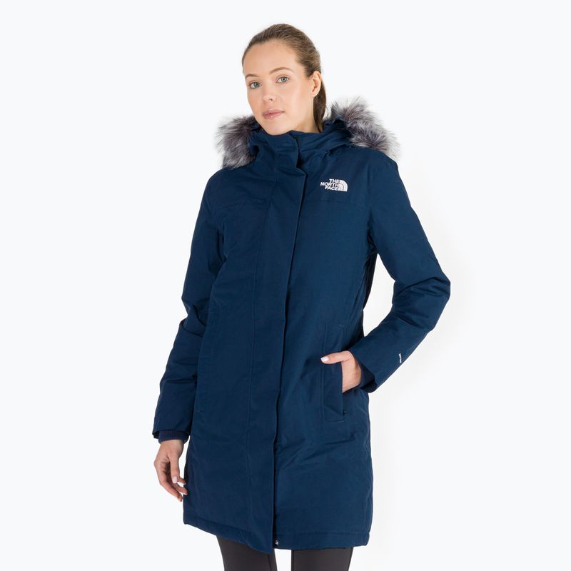 Női pehelykabát The North Face Arctic Parka navy blue NF0A4R2V8K21