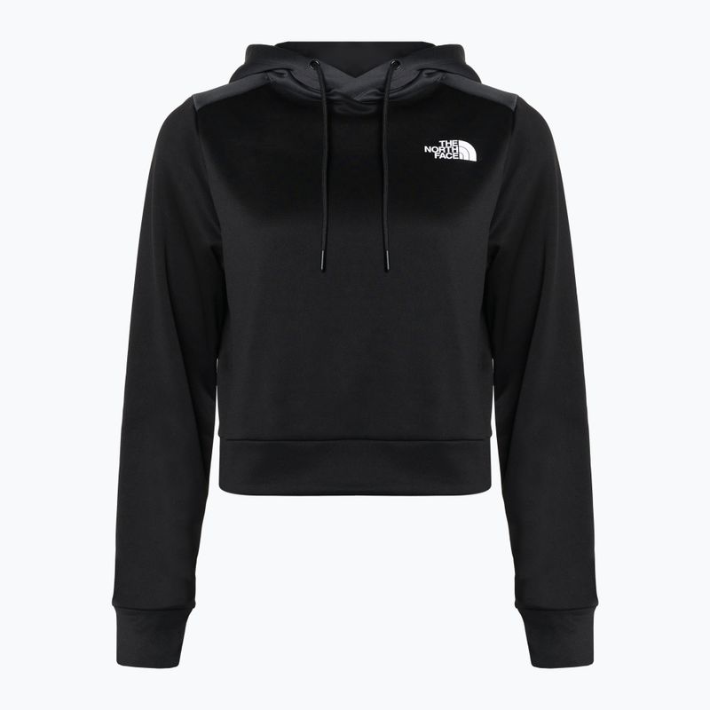 Női trekking pulóver The North Face Reaxion Fleece P/O Hoodie fekete/szürke NF0A7ZACKT01 4