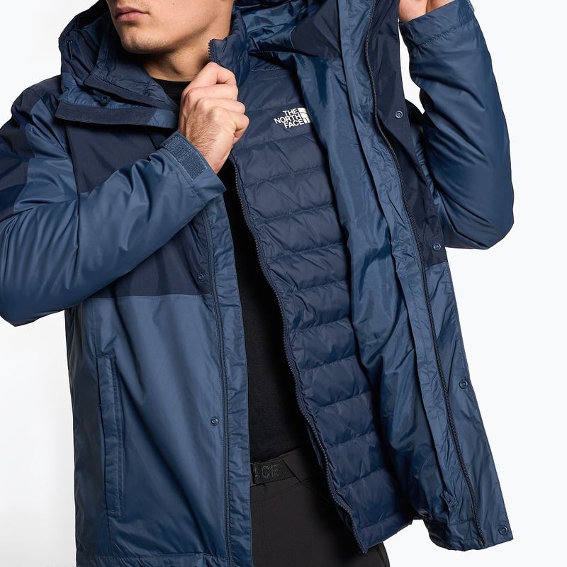 Férfi pehelykabát The North Face New Dryvent Down Triclimate árnyékos kék/summit navy 5