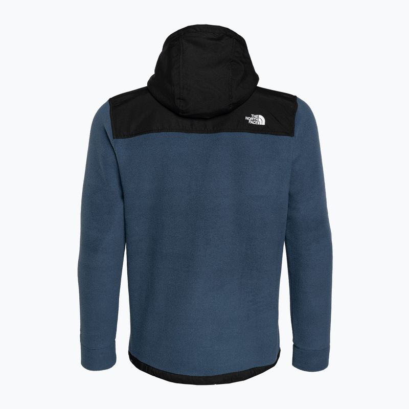 Férfi fleece pulóver The North Face Alpine Polartec 200 FZ kapucnis sötétkék NF0A7UJ7MPF1 6