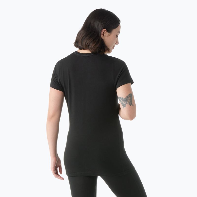 Női thermo póló Smartwool Merino black 2